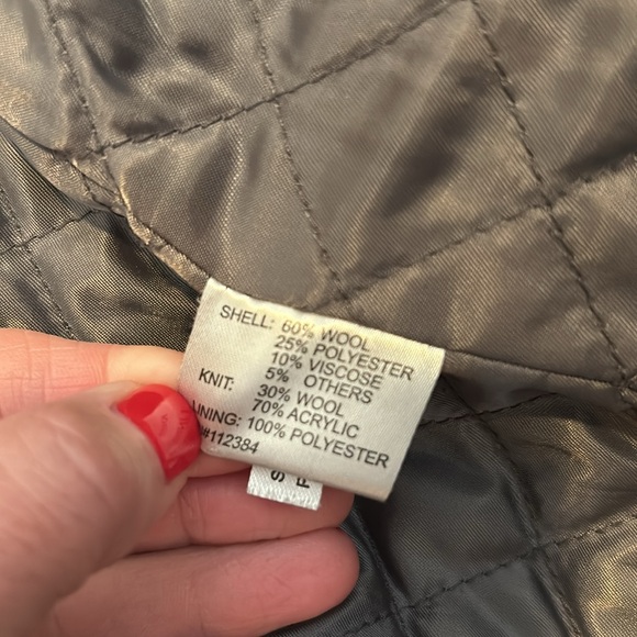 Calvin Klein Wool Coat, Small - Picture 7 of 13